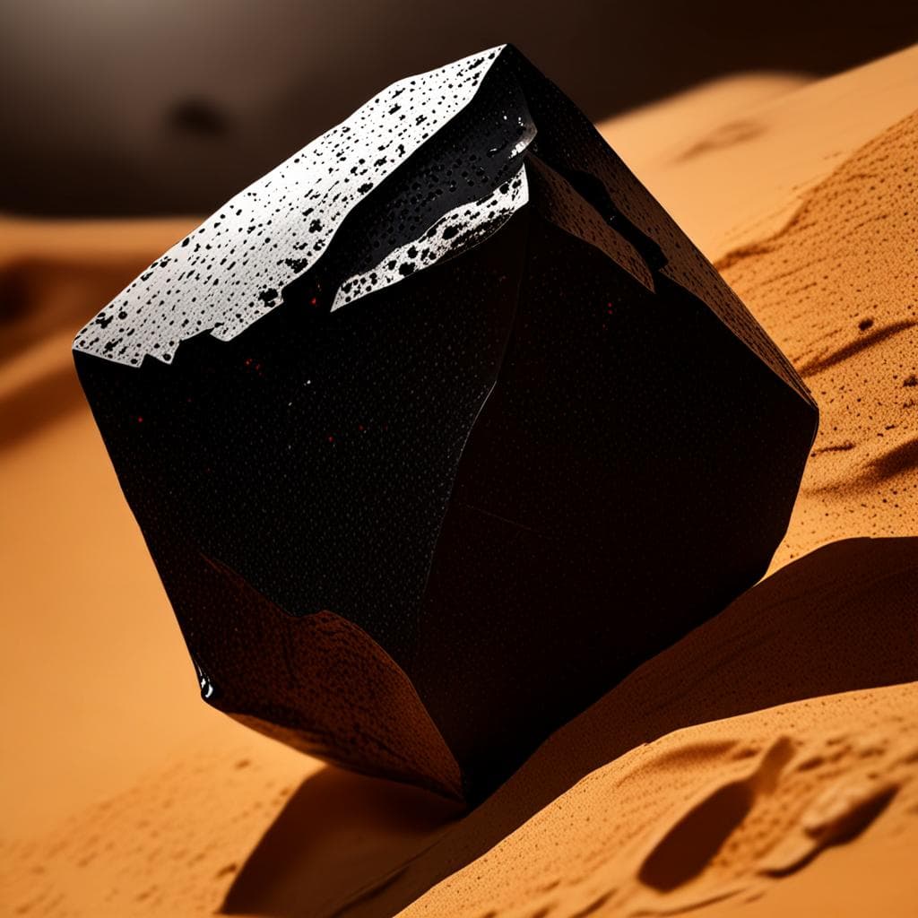 AI visualization of Acfer 091