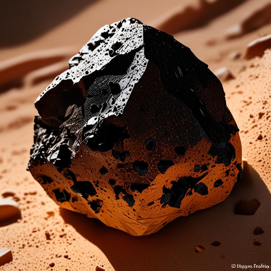 AI visualization of Acfer 095