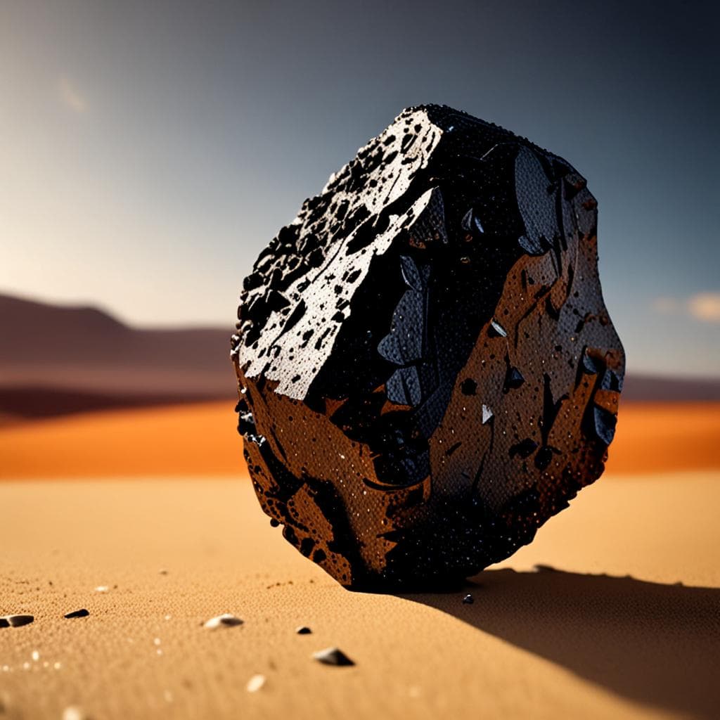 AI visualization of Acfer 136