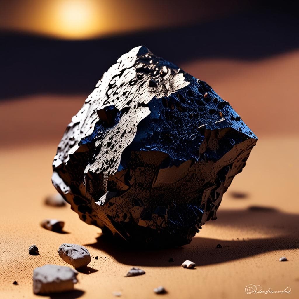 AI visualization of Northwest Africa 513