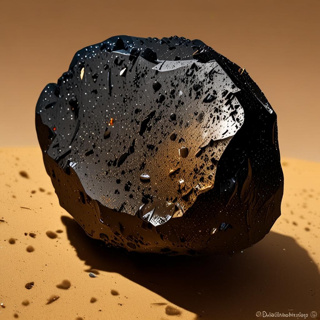 AI visualization of Northwest Africa 734