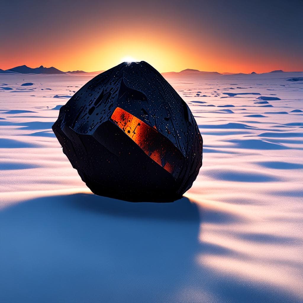 AI visualization of Sikhote-Alin