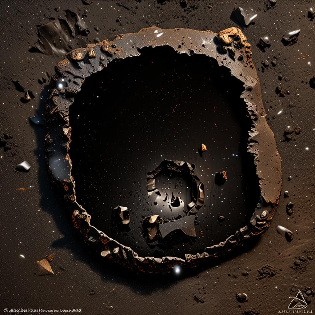 AI visualization of Northwest Africa 3254