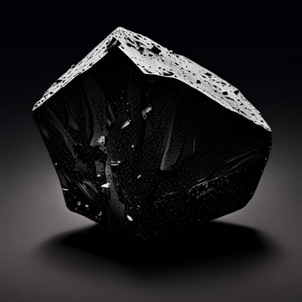 AI visualization of LaPaz Icefield 031159 meteorite