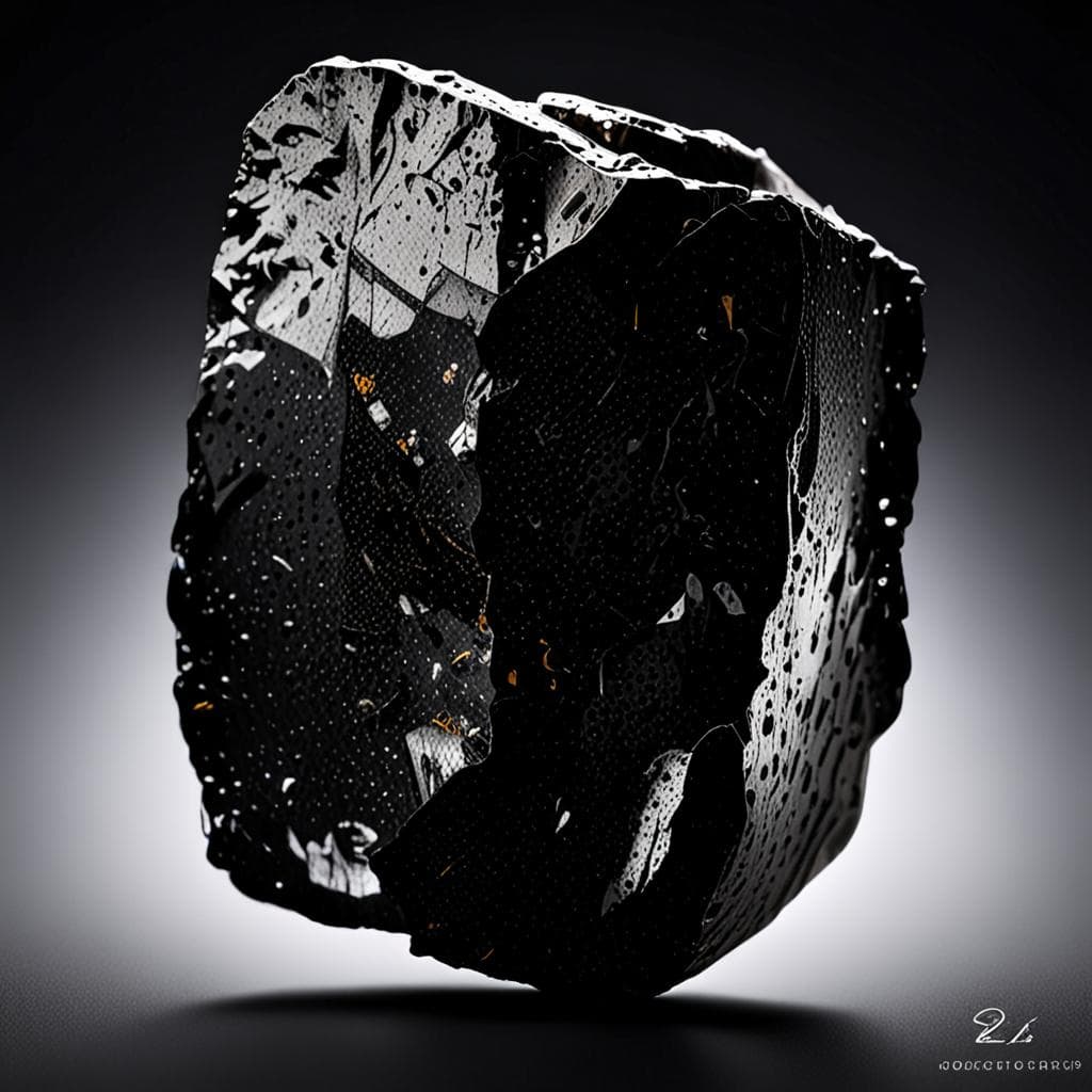 AI visualization of LaPaz Icefield 031188 meteorite