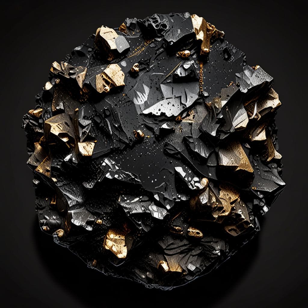 AI visualization of LaPaz Icefield 031126 meteorite