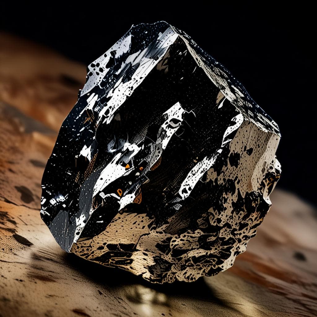 AI visualization of LaPaz Icefield 031265 meteorite