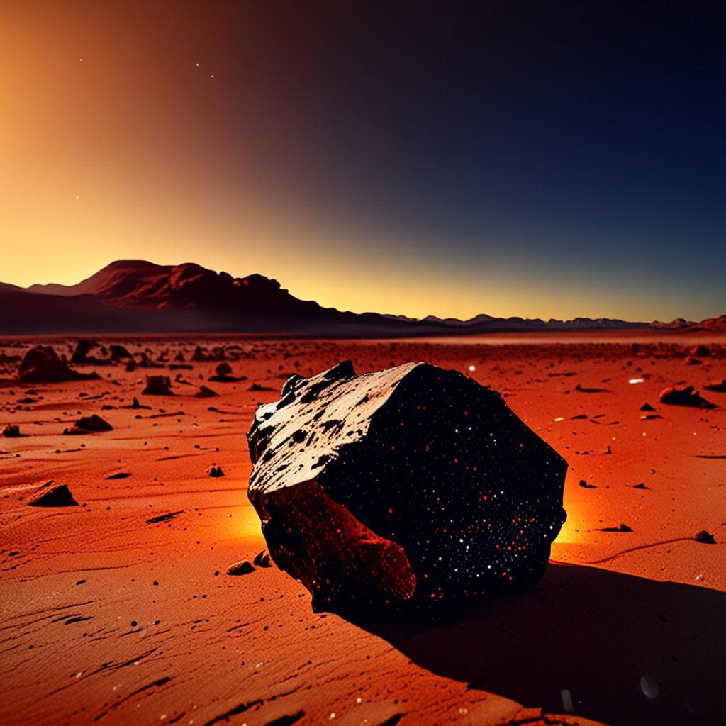 AI visualization of Bunburra Rockhole