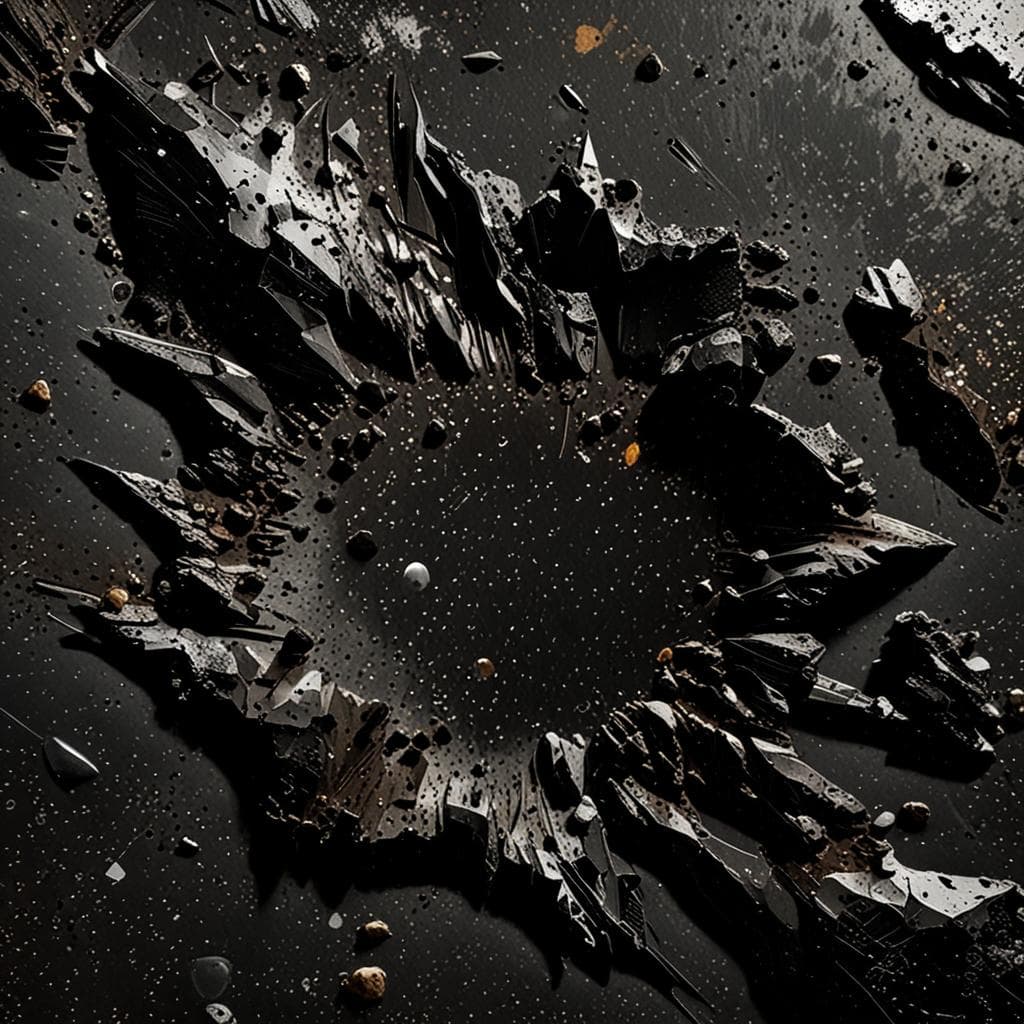 AI visualization of Dale Dry Lake