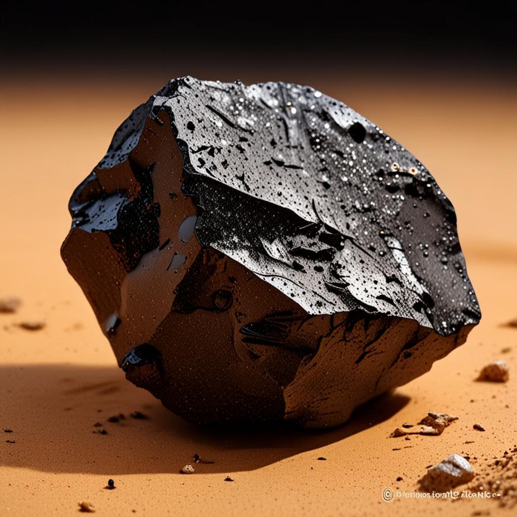 AI visualization of Northwest Africa 7369