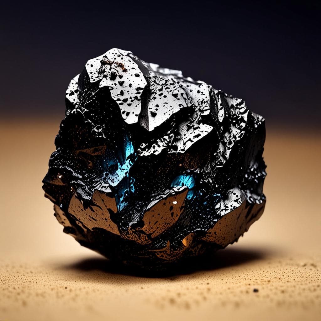 AI visualization of Northwest Africa 7449