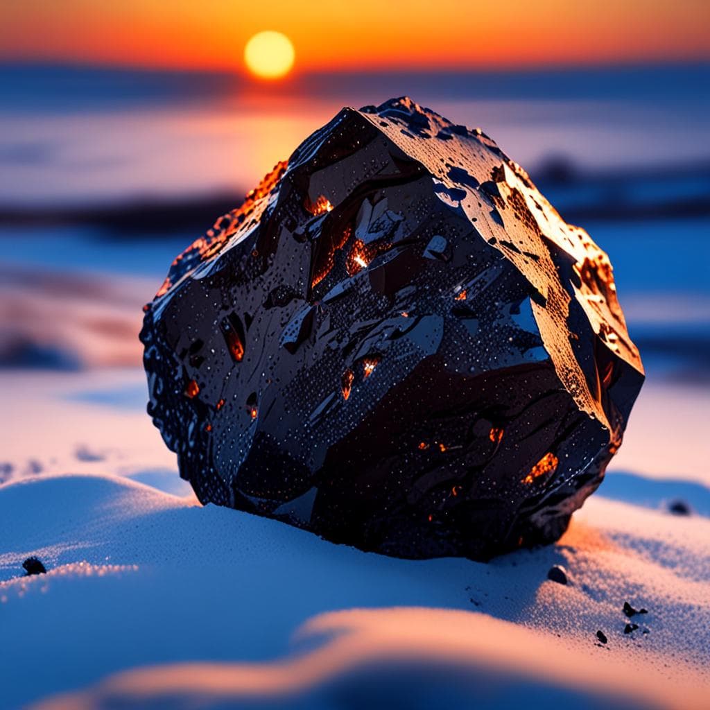 AI visualization of Chelyabinsk