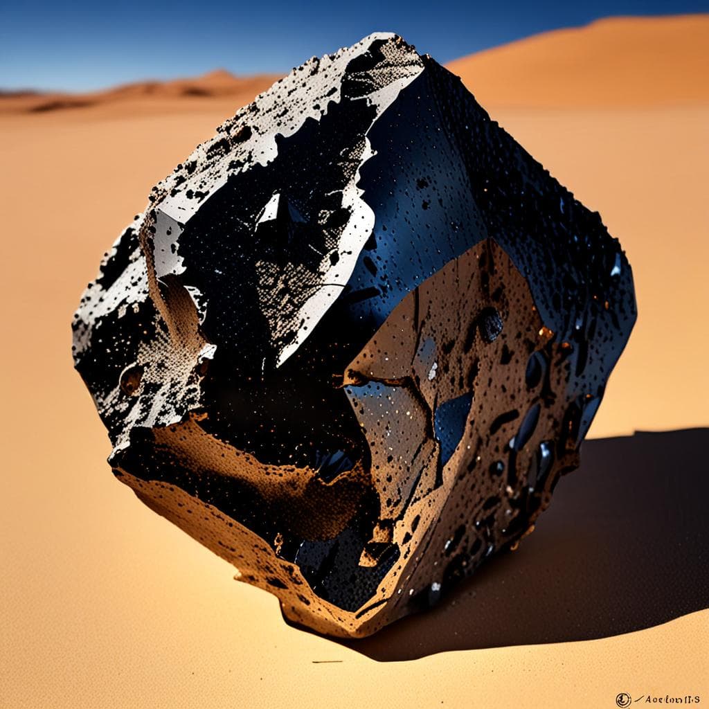 AI visualization of Acfer 075