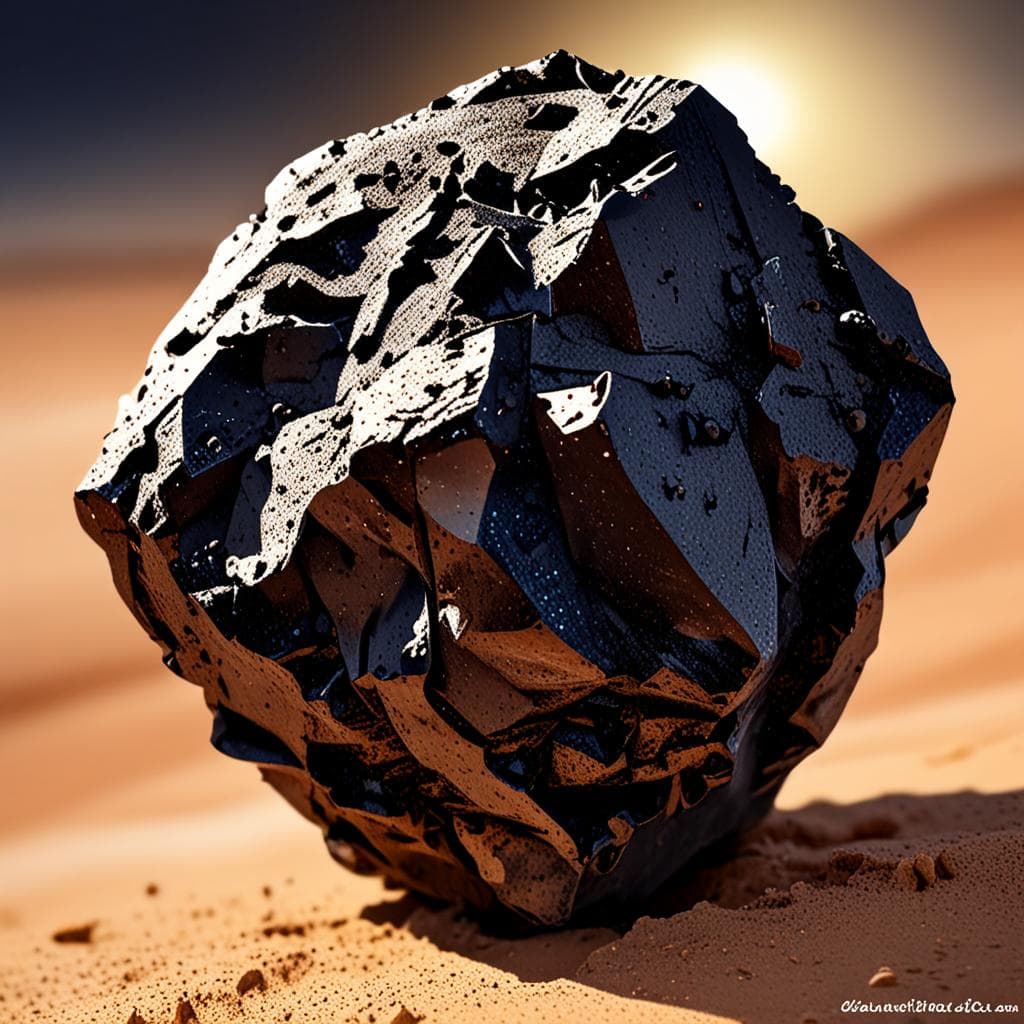 AI visualization of Acfer 078