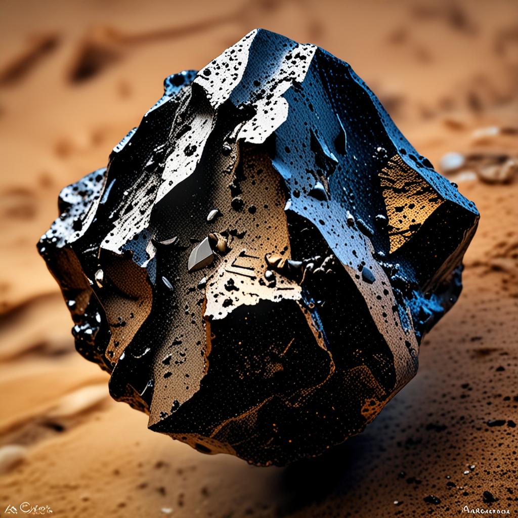 AI visualization of Acfer 123