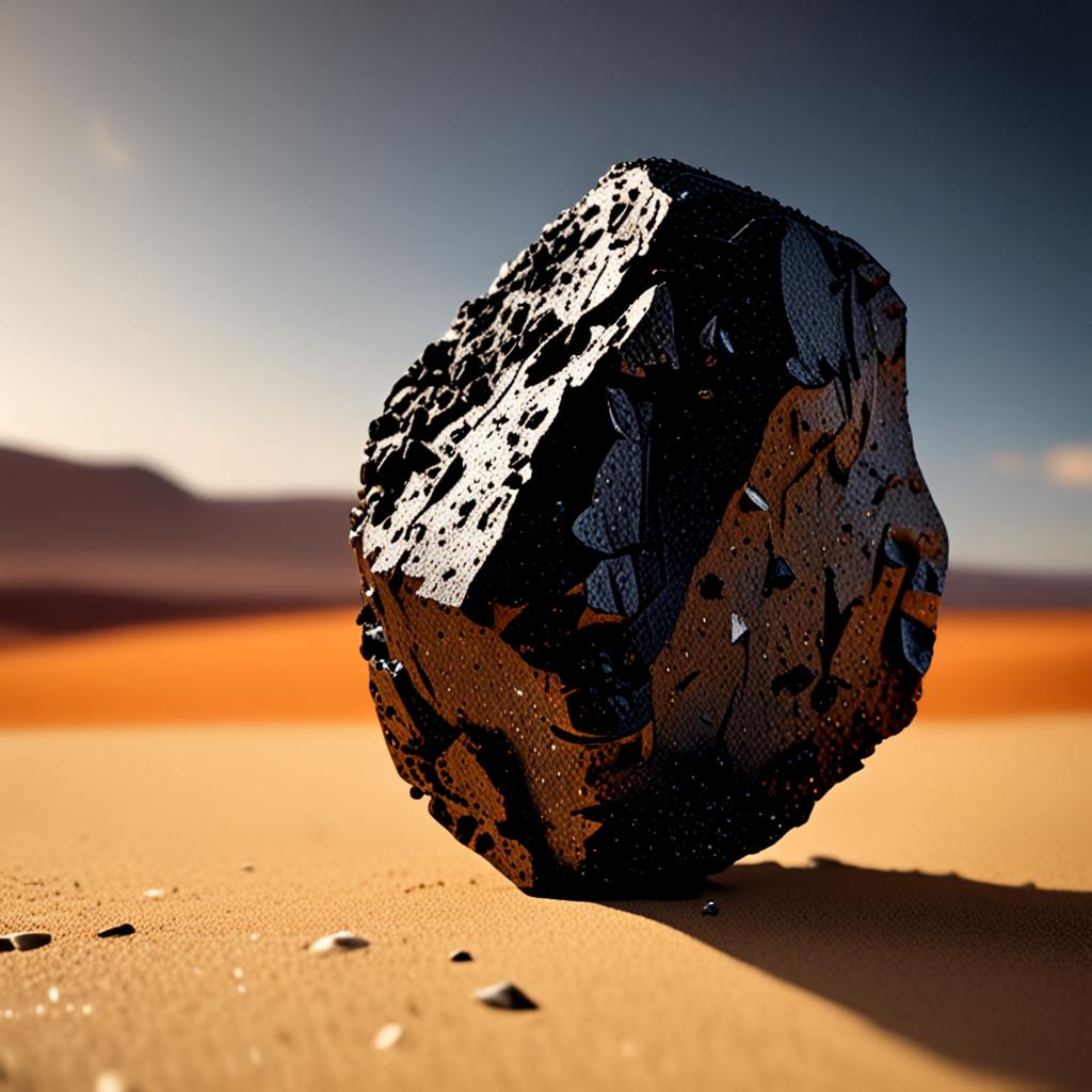 AI visualization of Acfer 136