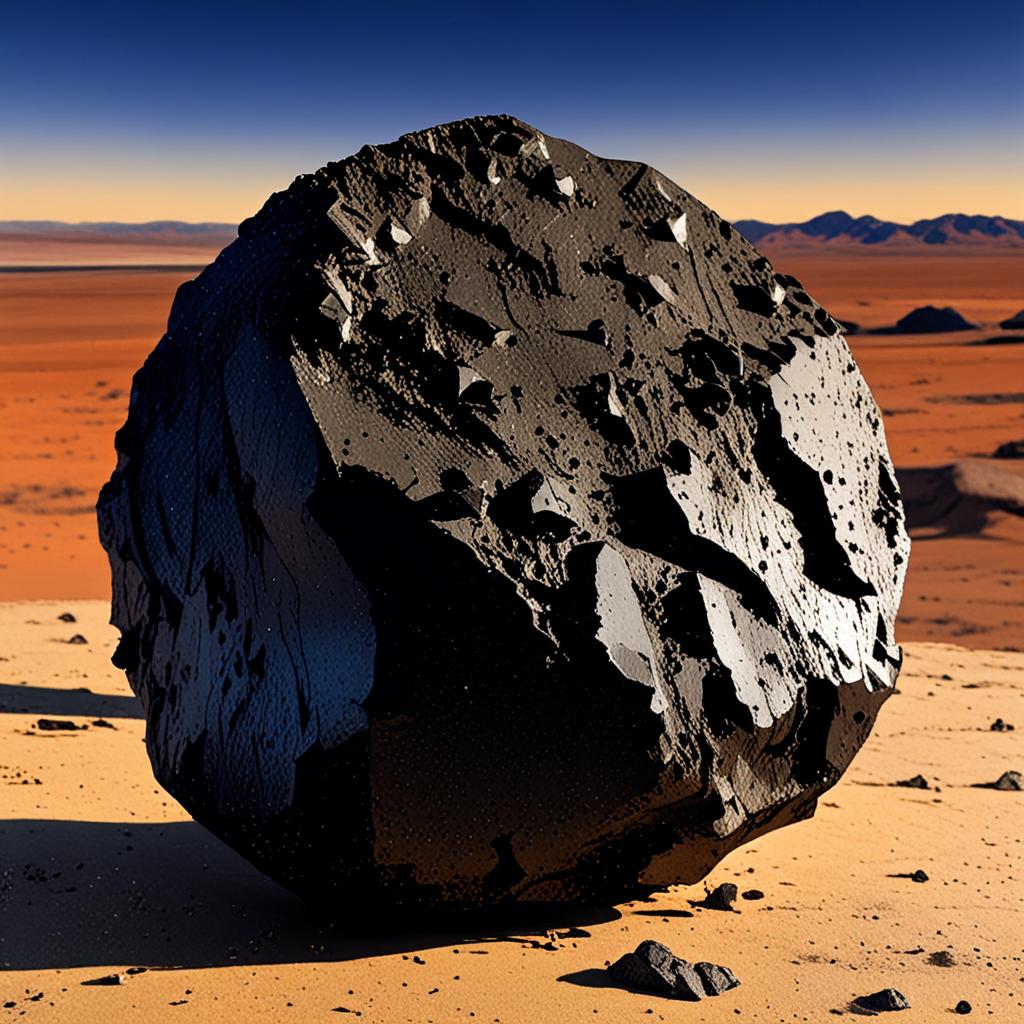 AI visualization of Mud Dry Lake