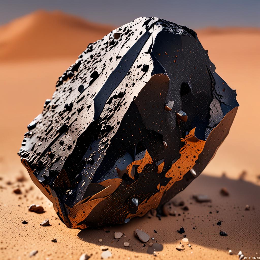 AI visualization of Northwest Africa 1201