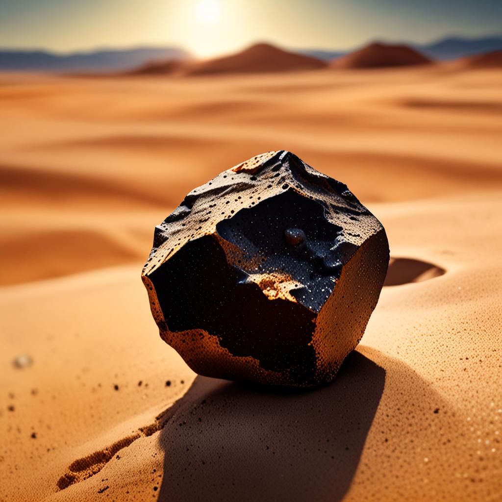 AI visualization of Northwest Africa 2017