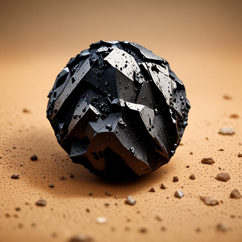 AI visualization of Northwest Africa 463