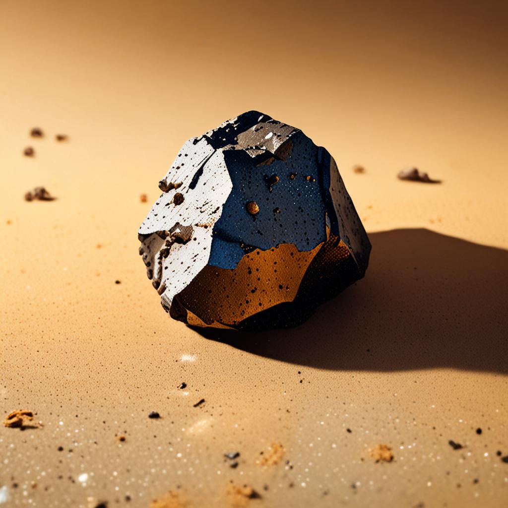 AI visualization of Northwest Africa 542