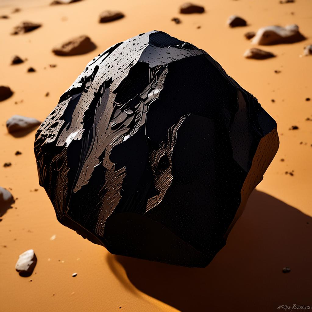 AI visualization of Northwest Africa 836