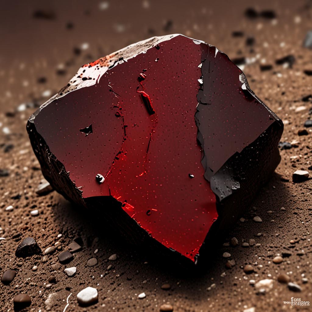 AI visualization of Red Dry Lake 003