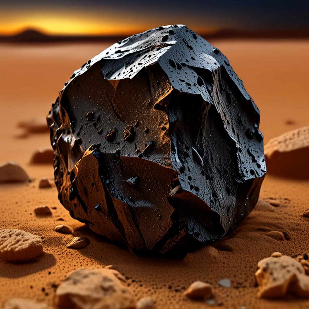 AI visualization of Acfer 018