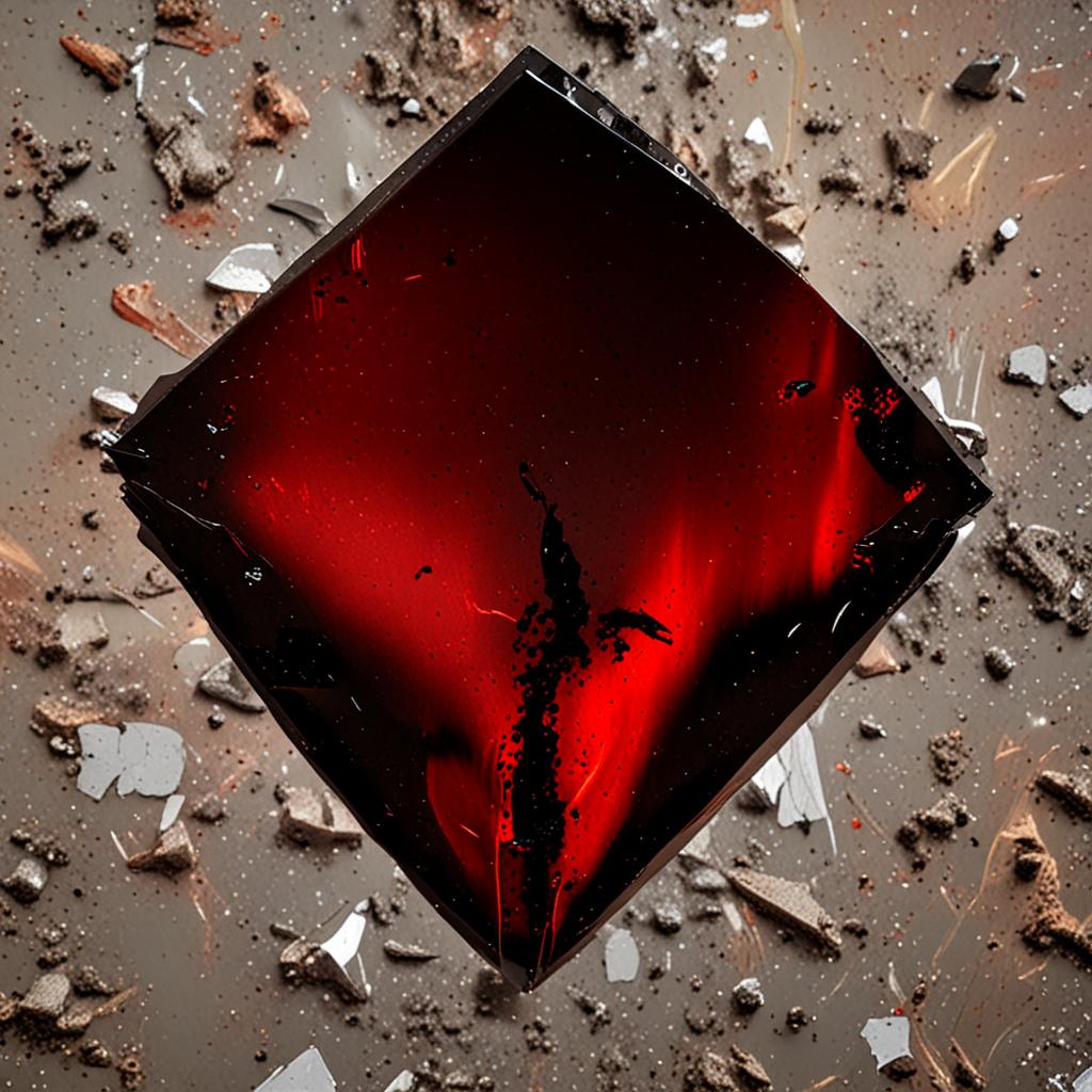 AI visualization of Red Dry Lake 068