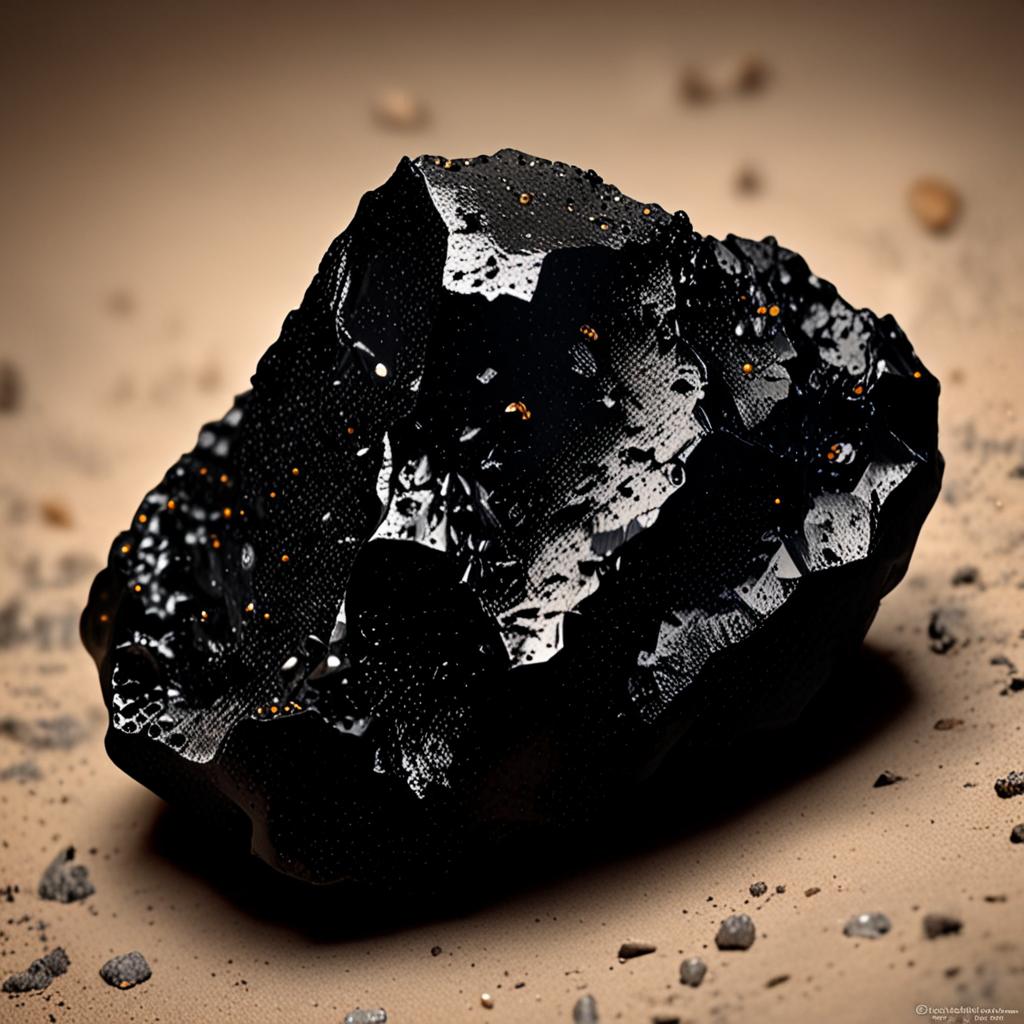 AI visualization of Little Harquahala Mountains