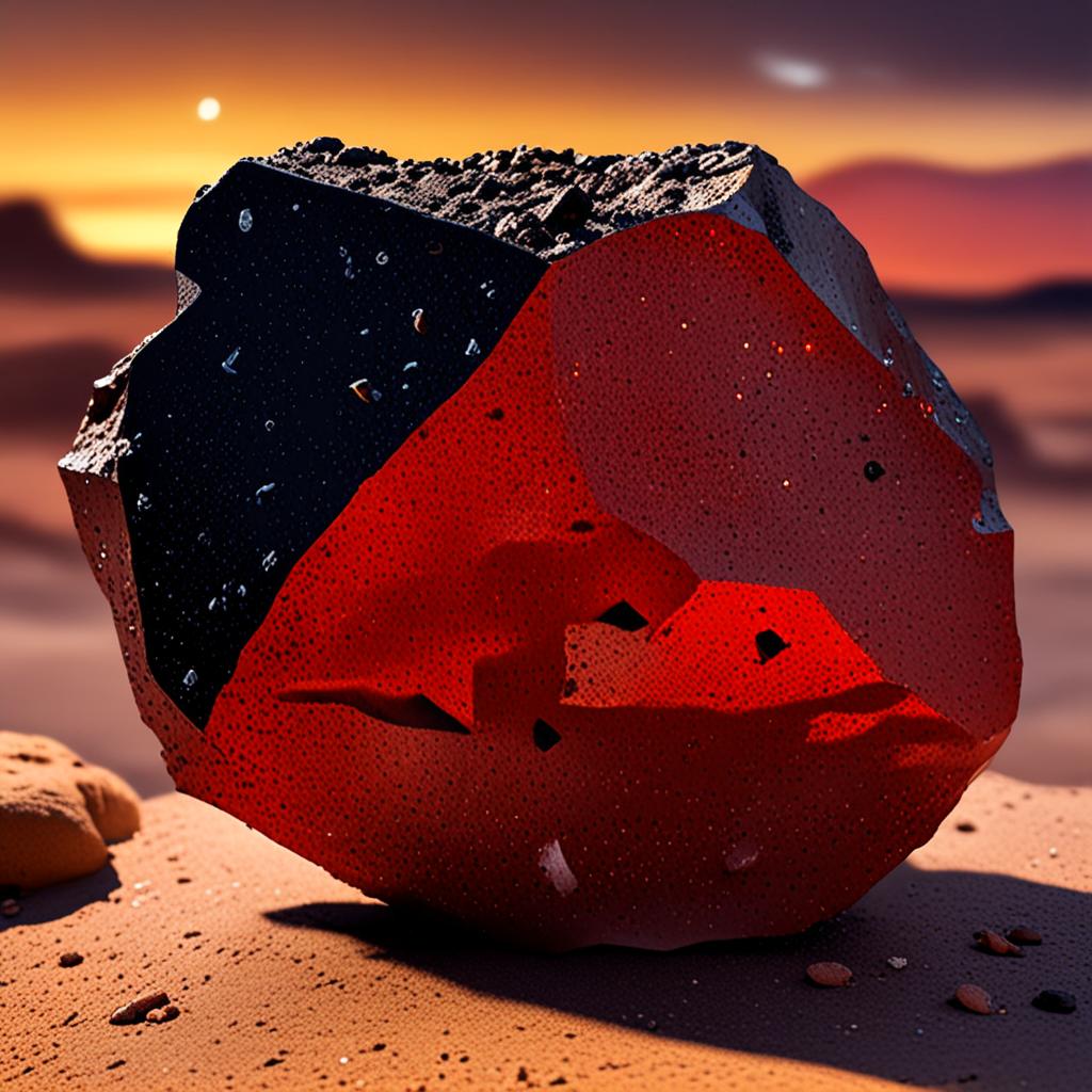 AI visualization of Red Canyon Lake