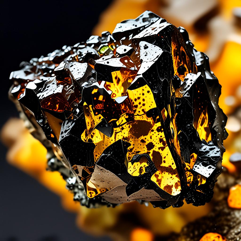 AI visualization of Dora (pallasite)