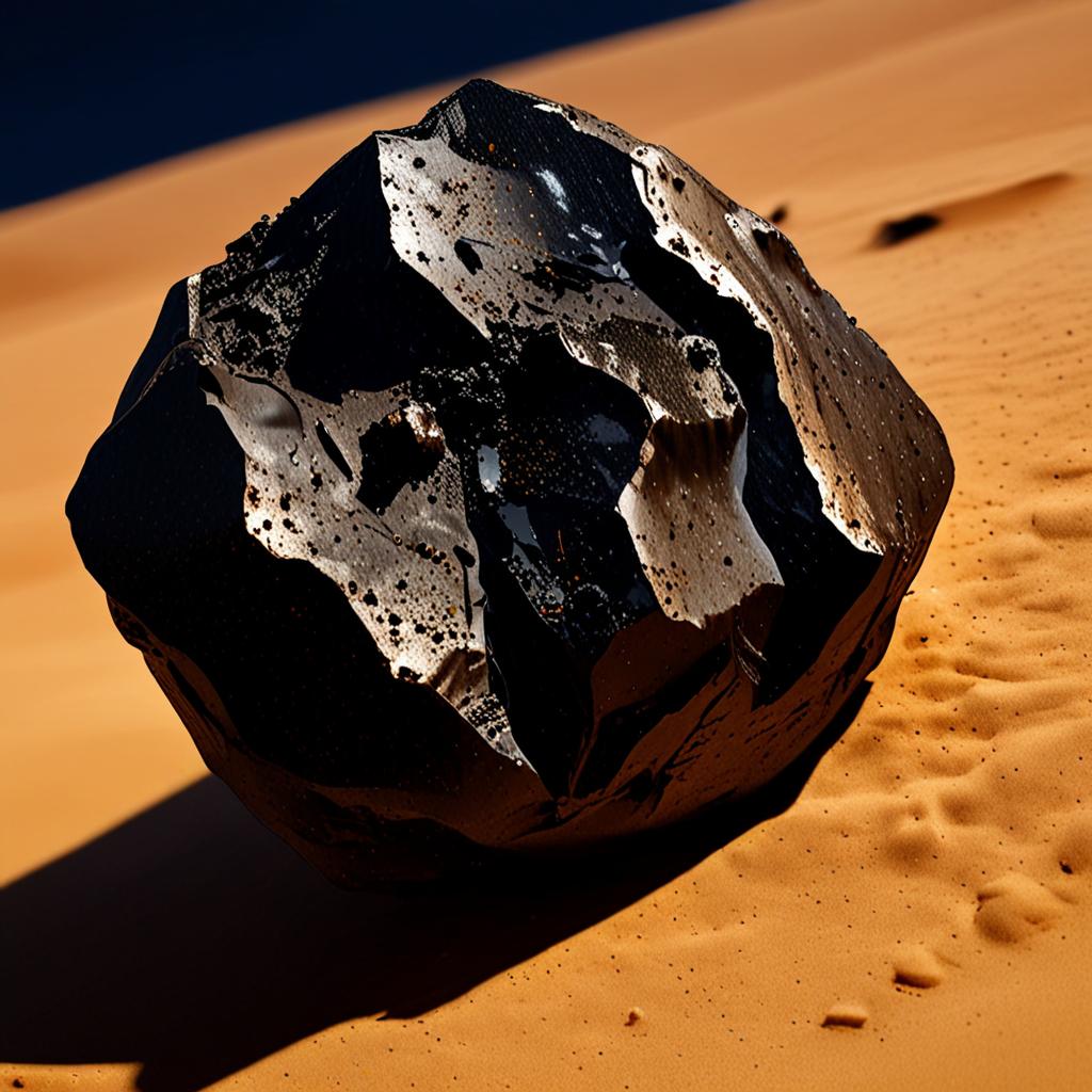 AI visualization of Acfer 074