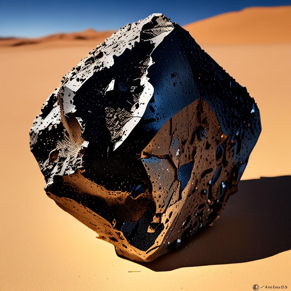 AI visualization of Acfer 075