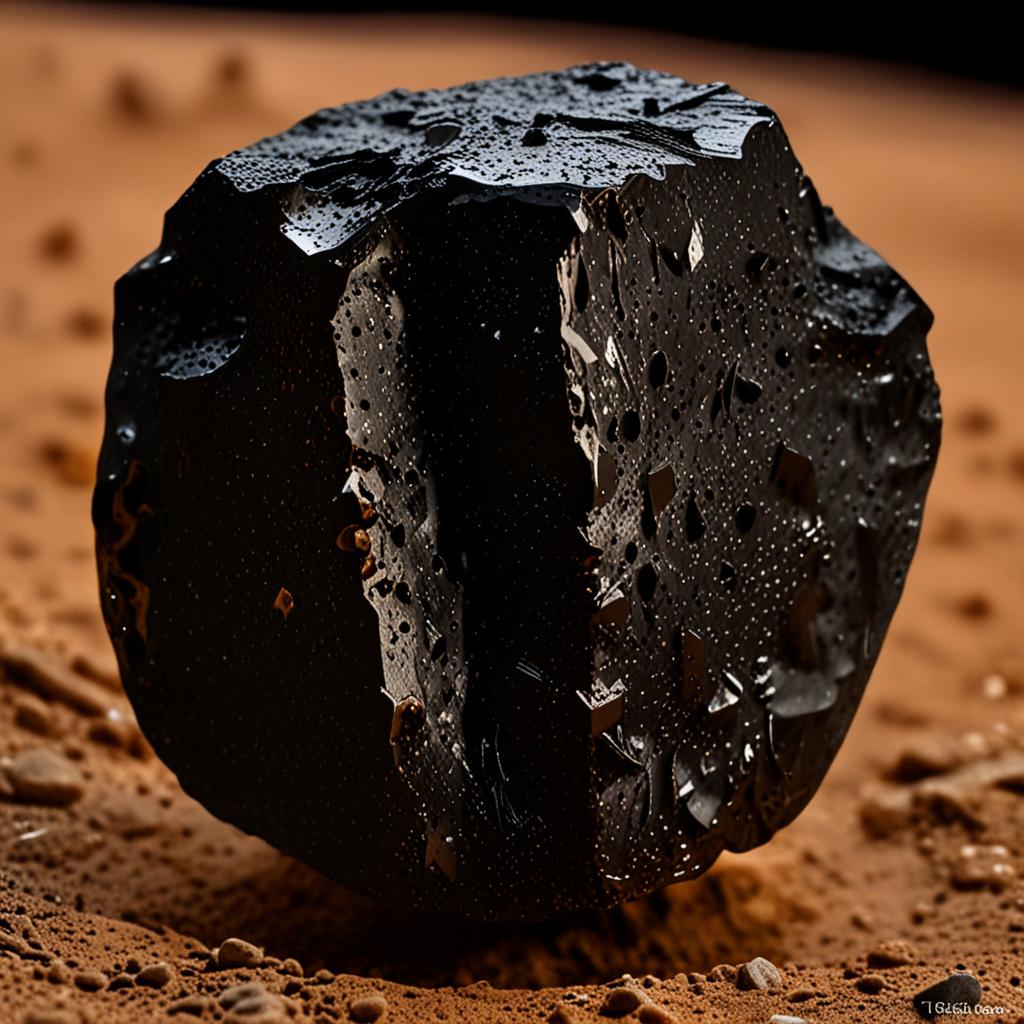 AI visualization of Acfer 077